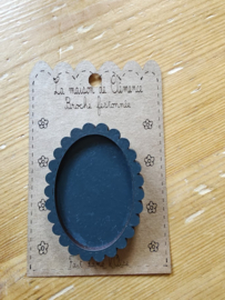 La Maison de Clémence - "Broche donker grijs"