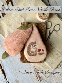 Stacy Nash Designs - "Velvet Pink Pear" - Needlebook