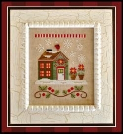 Country Cottage Needleworks - Santa`s House - Poinsettia Place (nr. 2)
