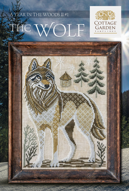 Cottage Garden Samplings - "A year in the woods II - The Wolf (nr. 1)"