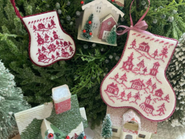 JBW Designs - "Enchanted Village Stocking"