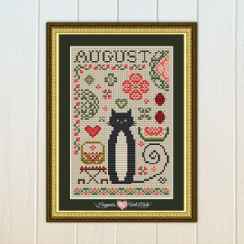 Happiness is HeartMade - "August Cat"