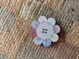 Atelier Bonheur du Jour - "Patch Fleur - Tissus Japonais"