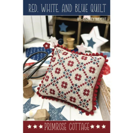 Primrose Cottage Stitches  -"Red, white and blue quilt"
