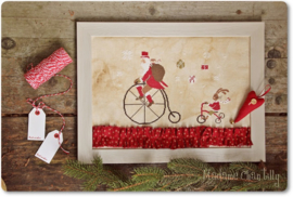 Madame Chantilly - Santa on the bike