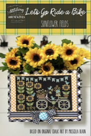 Stitching with the Housewives - Let's go to ride a bike  "Sunflower Fields"