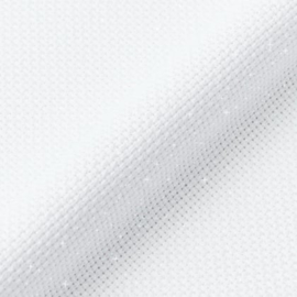 DMC - Precut Aïda - Aïda irisée  - blanc (5.5 pt/cm of 14 count)