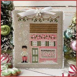 Country Cottage Needleworks - "Russian Peppermint Shop" (Nutcracker Village nr. 4)