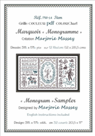 Marjorie Massey - "Marquoir Monogrammes" (PM14)