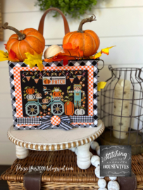 Stitching with the Housewives - Let's go to ride a bike  "Pumpkin Patch"