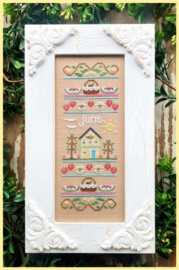 Country Cottage Needleworks - "June Sampler" (Sampler of the Month)