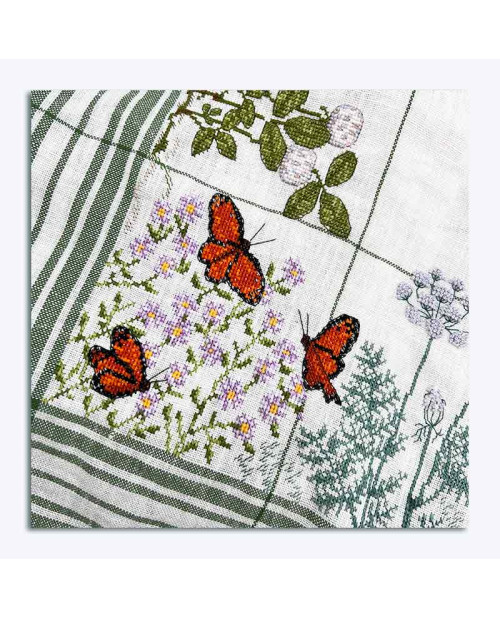 Réf. 6041  - Nappe Champêtre (landelijk) -  (1.40 x 1.40)