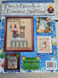 Punch Needle & Primitive Stitcher Magazine - 2022 Winter Issue