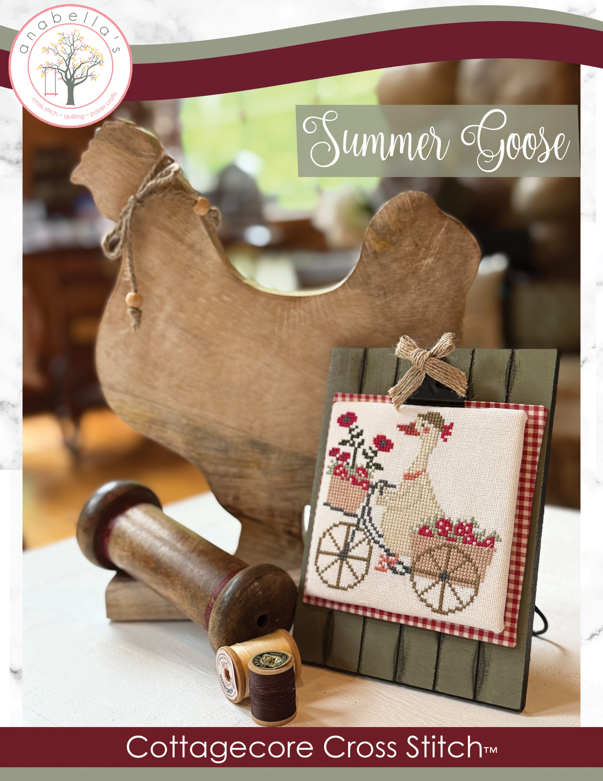 Anabella's Needle Art - "Summer Goose"