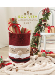 Boek - DMC "Eco Vita - recycled cotton size 4"