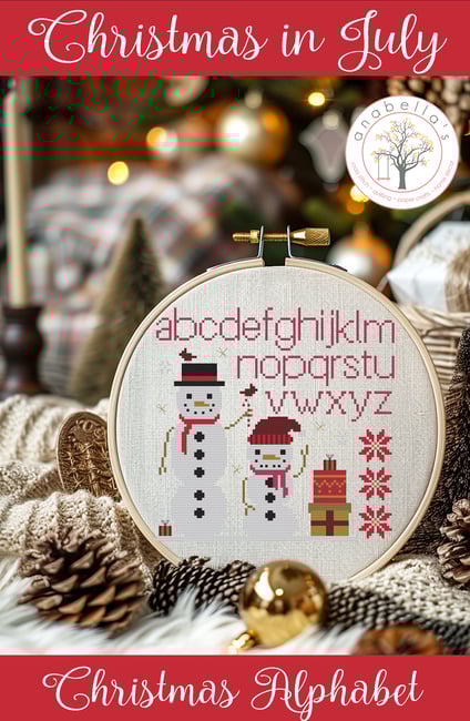 Anabella's Needle Art - "Christmas in July - Christmas Alphabet"