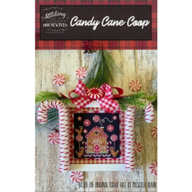 Stitching with the Housewives - Candy Cane Coop