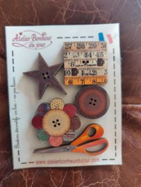 Atelier Bonheur du Jour - "Patch Country Schaar"