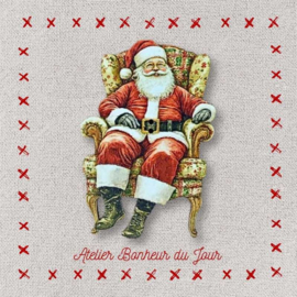 Atelier Bonheur du Jour - "Le père Noël sur son fauteuil"