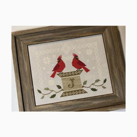 Crafty Bluebonnet Designs - "Twin Cardinals"
