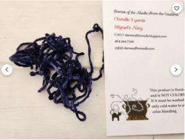 Dames of the Needle -  Fijne cotton chenille - kleur "Miguel's Navy"