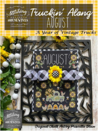 Stitching with the Housewives - Truckin' Along - August