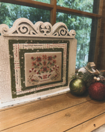 Anabella's Needle Art - "Basket of Blooms - Christmas"