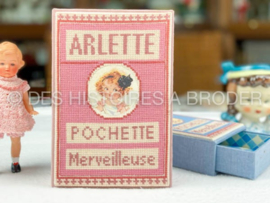 Des Histoires à broder - "Pochette Merveilleuse" - meisje (pakket)