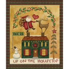 Riley Blake - Teresa Kogut "Up on the Housetop - Panel"