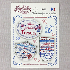 Atelier Bonheur du Jour -  "Mes petits trésors" (P-63)