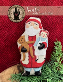 Teresa Kogut - "Santa with Ann and Ted" (XS387)
