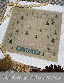 Crafty Bluebonnet Designs - "Let it snow Sampler"