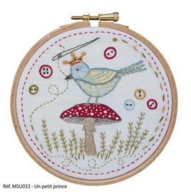 Marie Suarez - Un petit prince (borduren/stitchery)