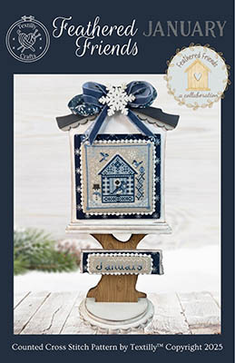 Textilly Crafts - "Feathered Friends : January"