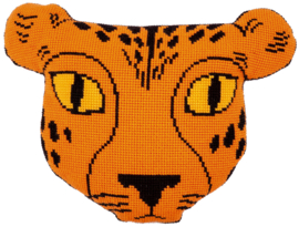 Vervaco - Cheetah (Coussin gros trous-  Eva Mouton)