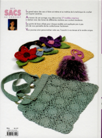 Livre - "Cendrine,  mes sacs au crochet" (25 modèles)