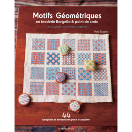 Boek - "Motifs Géométriques en broderie Bargello et point de croix"