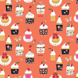 Stof - Dashwood Studio - "Cupcakes" (STEA2244)