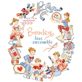Les Brodeuses Parisiennes - "Broder ensemble" (grille)