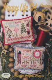 Jeannette Douglas Designs - "Happy Life Set" (Christmas set 1)