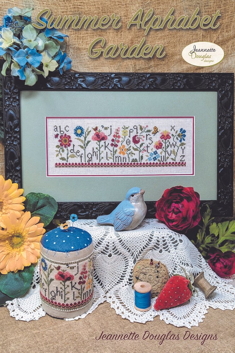 Jeannette Douglas - "Summer Alphabet Garden"