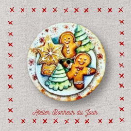 Atelier Bonheur du Jour - "Assiette biscuits de Noël"