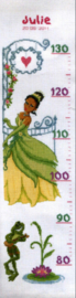 Vervaco - "The princess and the frog - groeimeter"