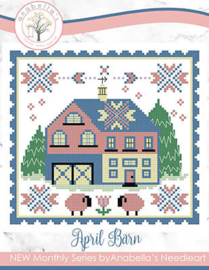 Anabella's Needleart - "April Barn"