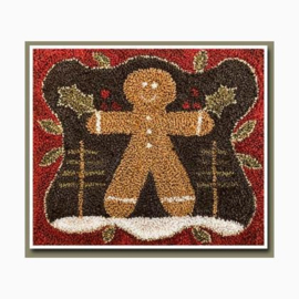 Little House Needleworks - The Gingerbread Man (Punchneedle)