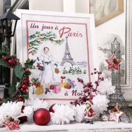 Les Brodeuses Parisiennes - Un jour à Paris à Noël"  (aïda)