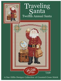 Sue Hillis Designs - "Traveling Santa"