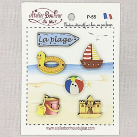 Atelier Bonheur du Jour - "La plage" (P-55)