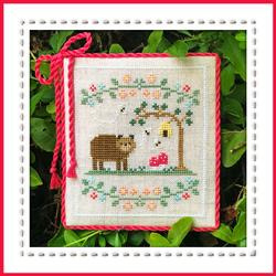 Country Cottage Needleworks - Forest Bear  (Welcome to the Forest  nr. 7)