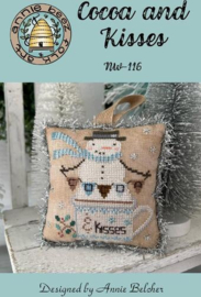 Annie Beez Folk Art - "Cocoa and Kisses"